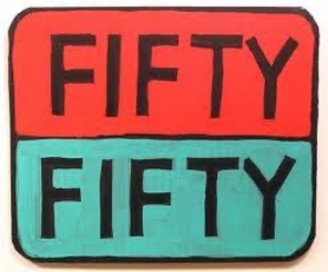 Fifty-Fifty Logo