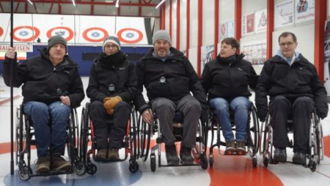 Team der Rolling Stones - Curling Club Bern